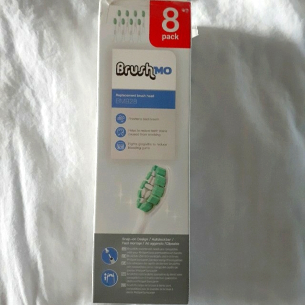 - BRUSHMO ELECTRIC TOOTHBRUSH HEADS